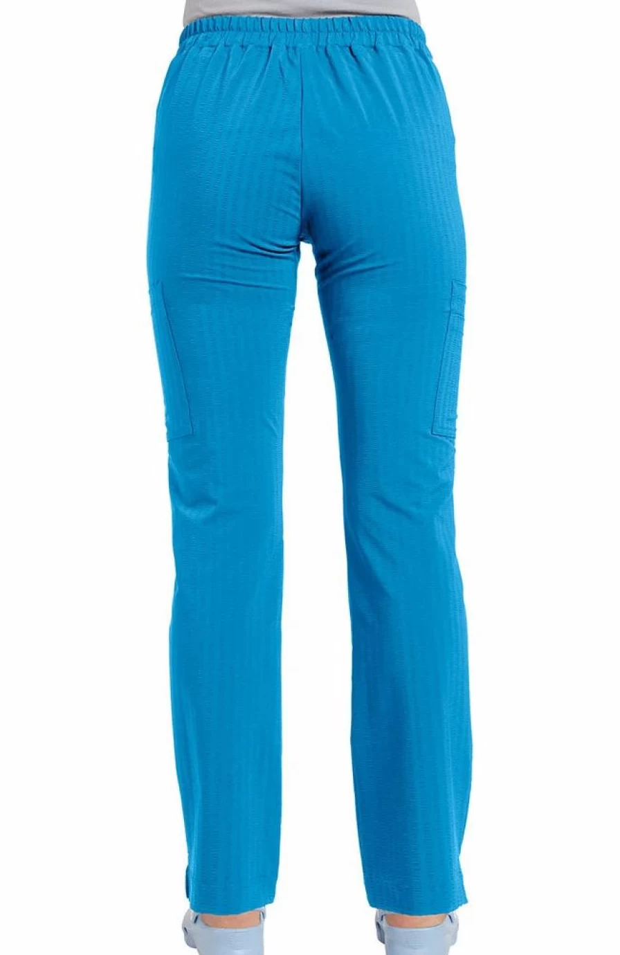 * White Cross Women'S Seersucker Cargo Scrub Pant | Pants