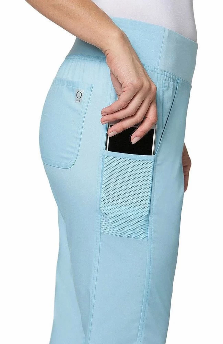 * Eon Clearance Women'S Coolmax Knit Waistband Pure Yoga Scrub Pant | Pants