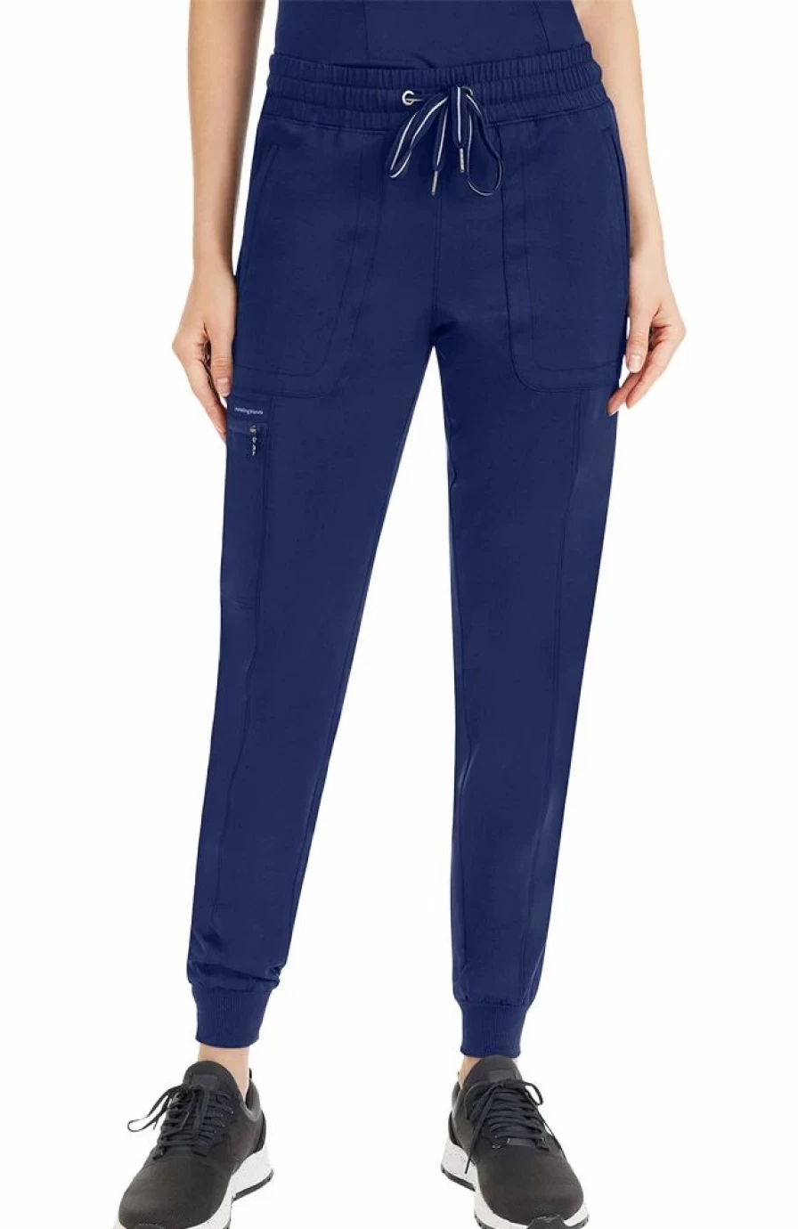 * Healing Hands Women'S Aspen Knit Lined Jogger Scrub Pant | Pants