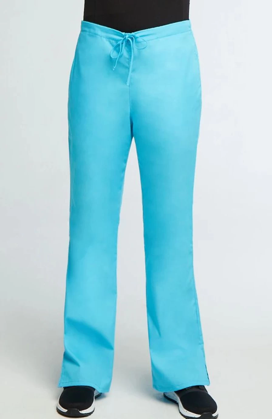 * Cherokee Workwear Women'S Natural Rise Flare Leg Scrub Pants | Pants