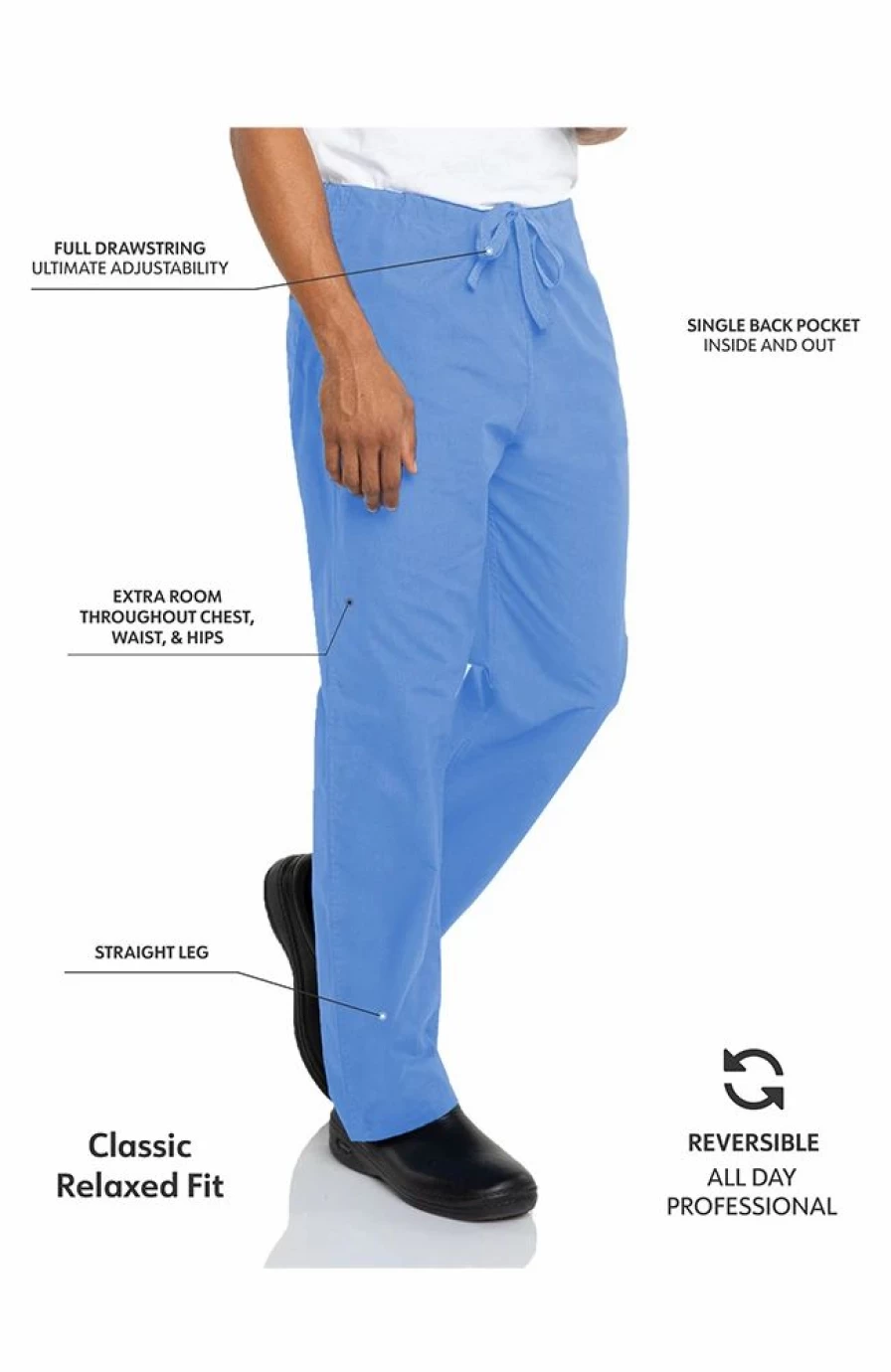 * Landau Uni Classic Fit Reversible Drawstring Scrub Pants | Pants